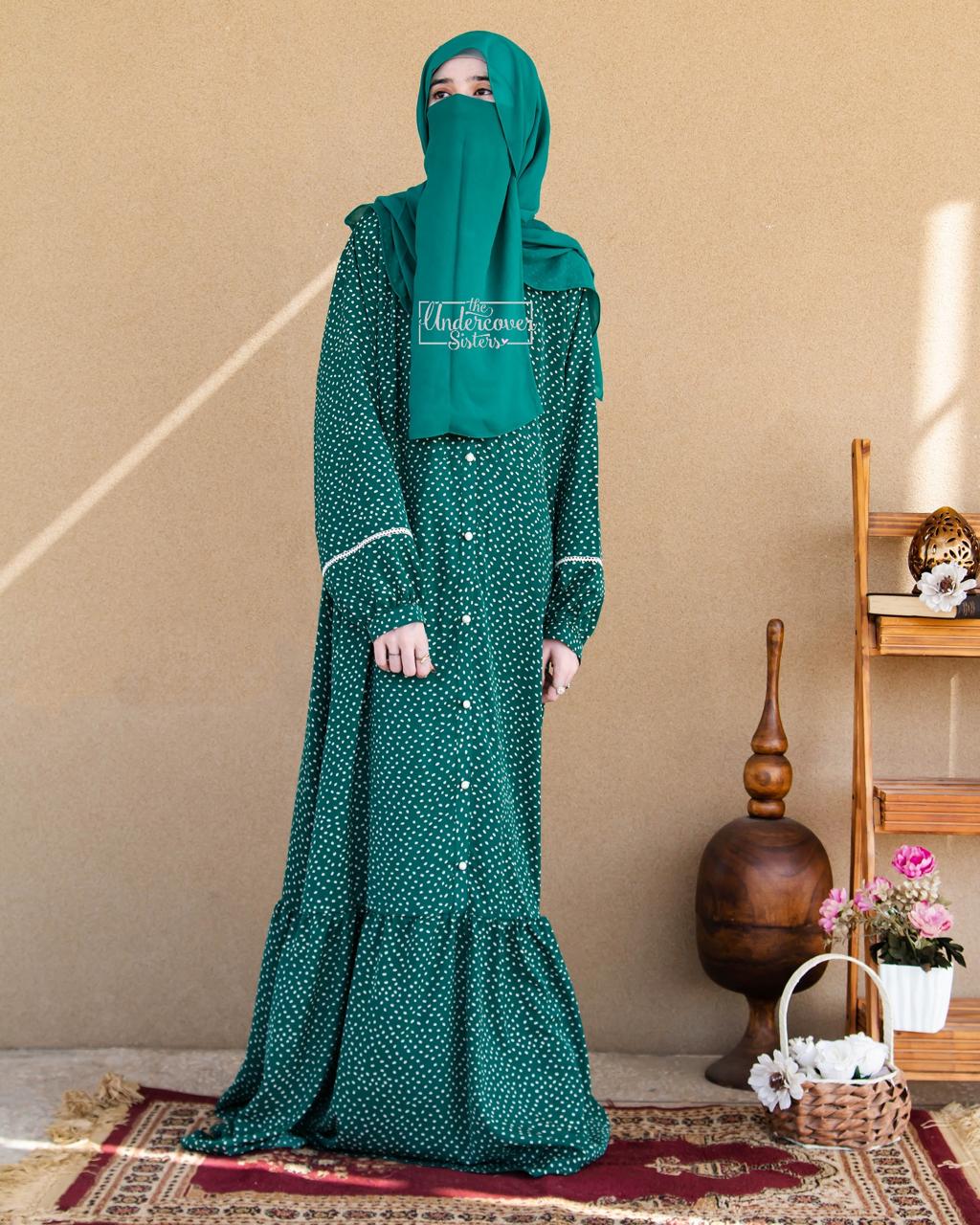 Pearls on Green