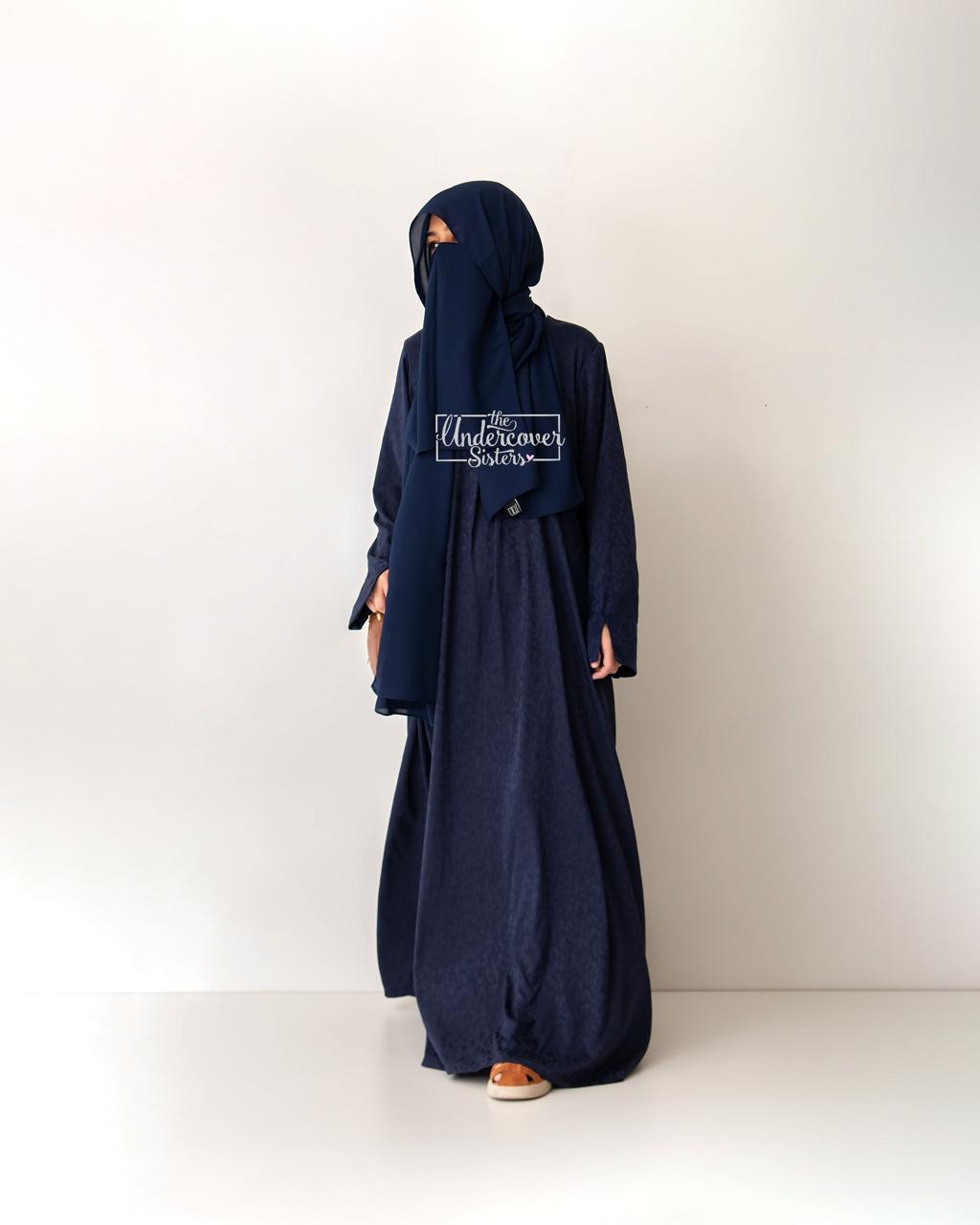 Self Print Luxe Nida-Navy Blue