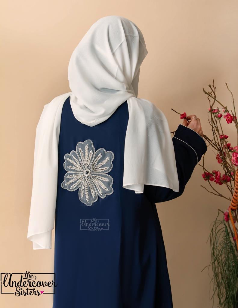 Hijab & Naqab Set-Off White