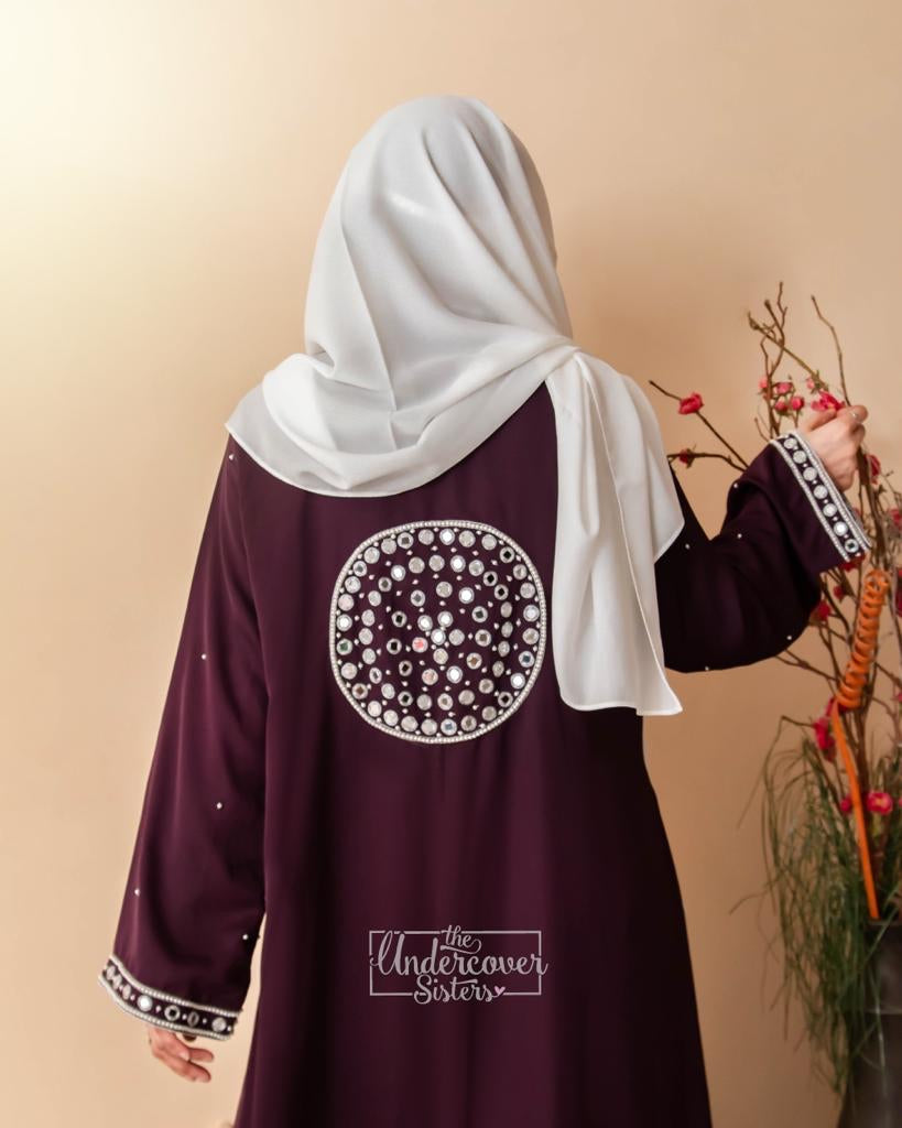 Hijab & Naqab Set-Off White