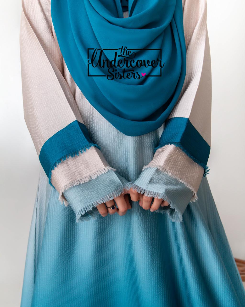 Turquoise Blue Ombré