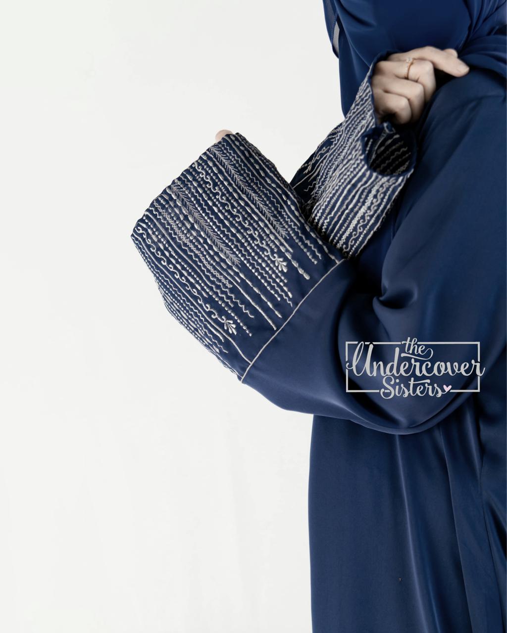 Embroidered Sleeves Abaya