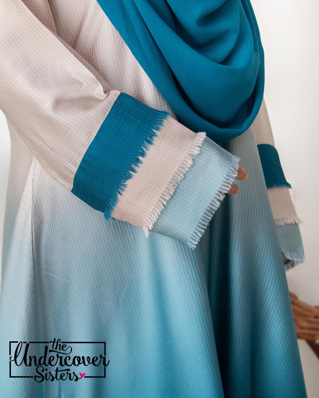 Turquoise Blue Ombré