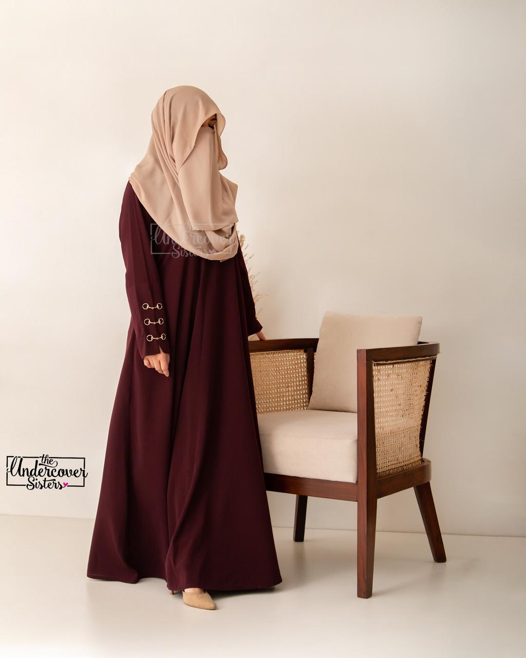 Maroon - Matte Swiss Silk