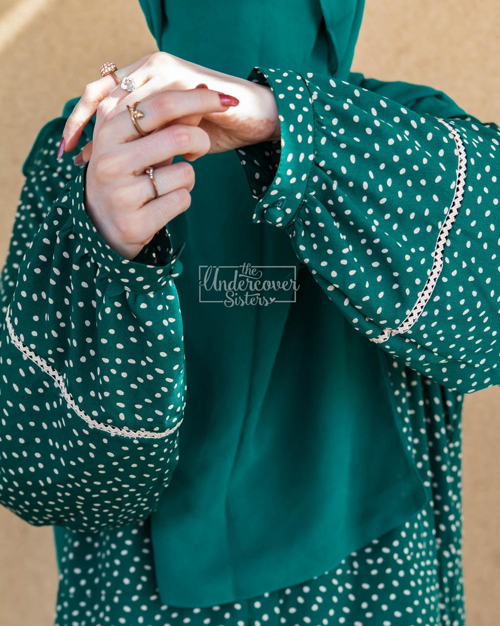 Pearls on Green