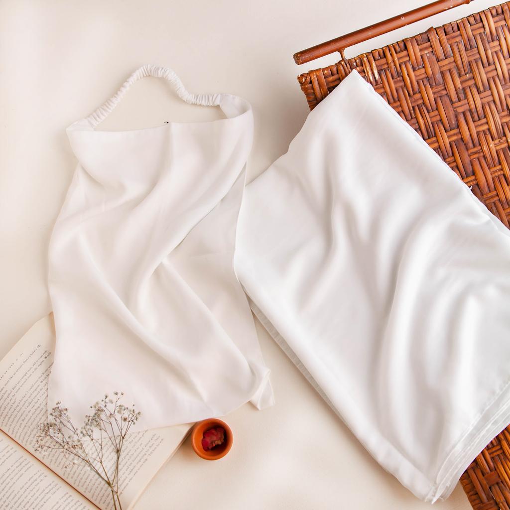Hijab & Naqab Set-Off White