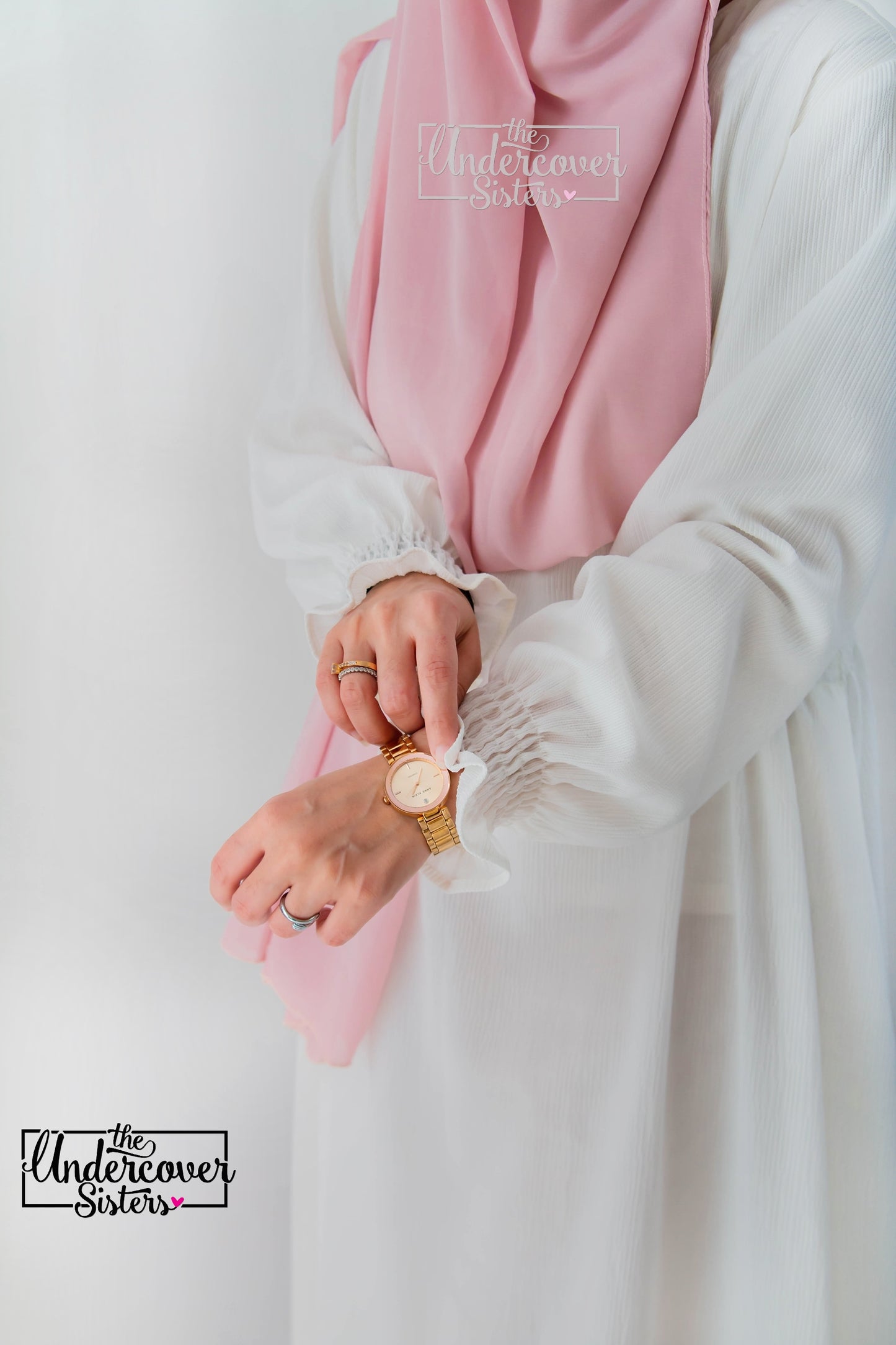 Smocked Waist-Plain Nida