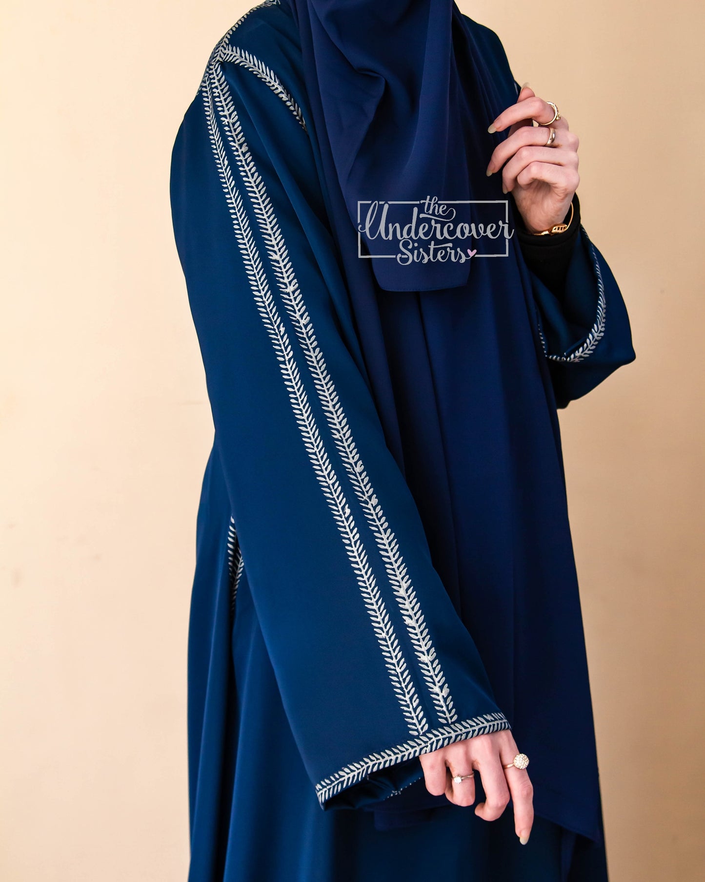 Andalusi Block-Printed Abaya