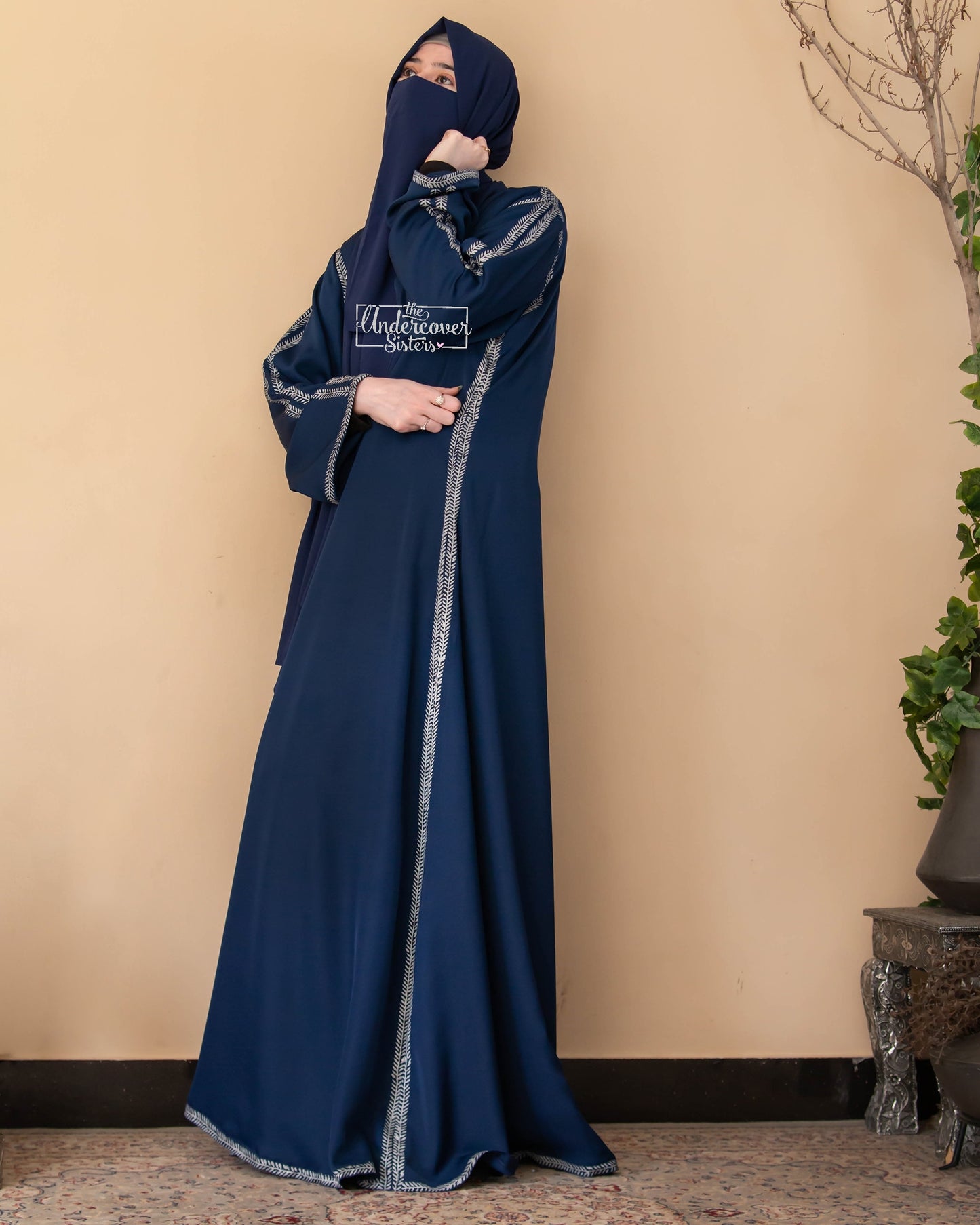 Andalusi Block-Printed Abaya