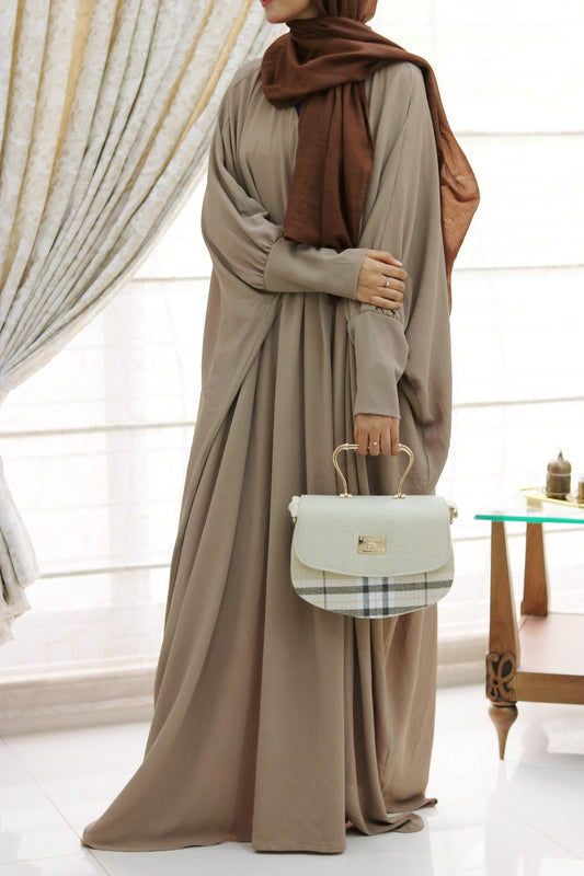 Classic Kaftan- Dusky Nude