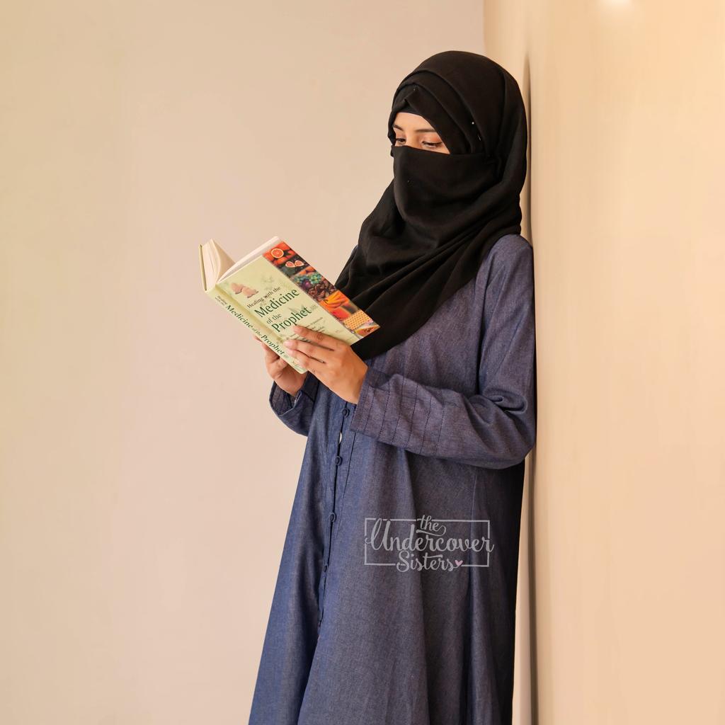 Denim Abaya
