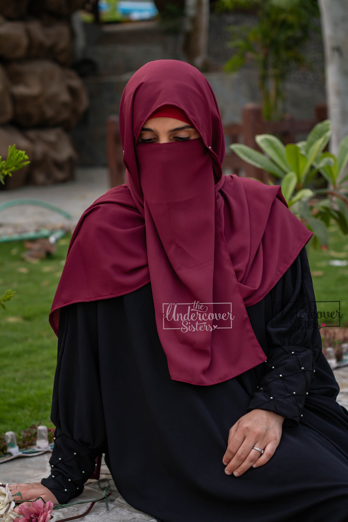 Bead Detailing Kaftan