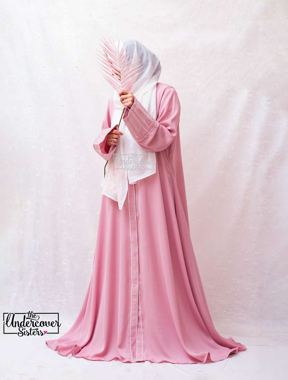Embroidered Sleeves Abaya
