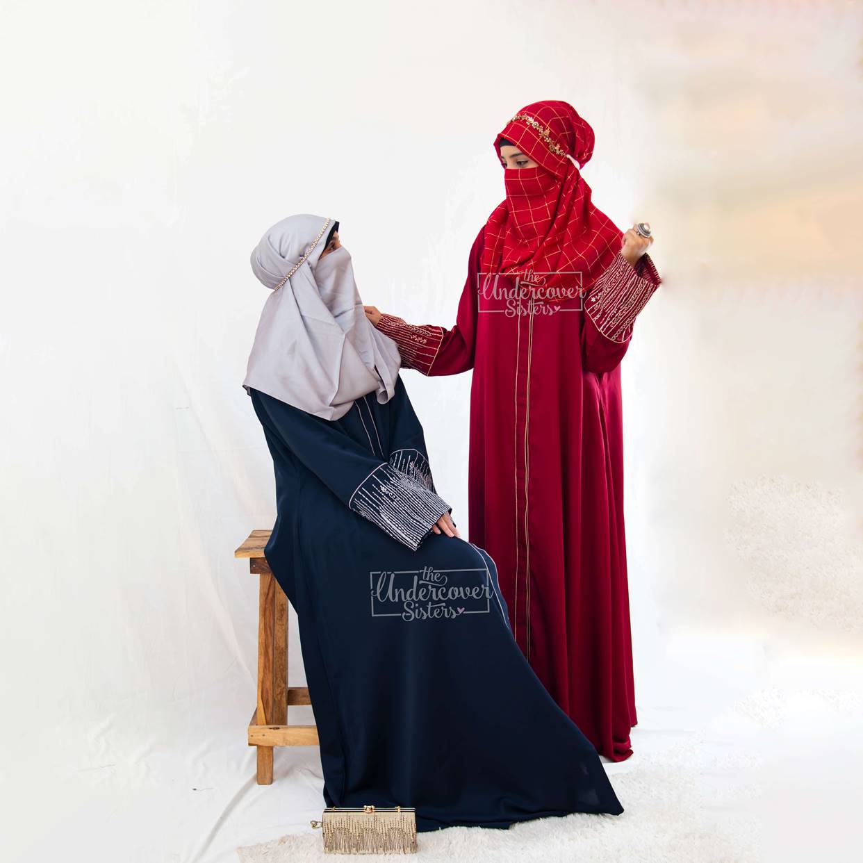 Embroidered Sleeves Abaya