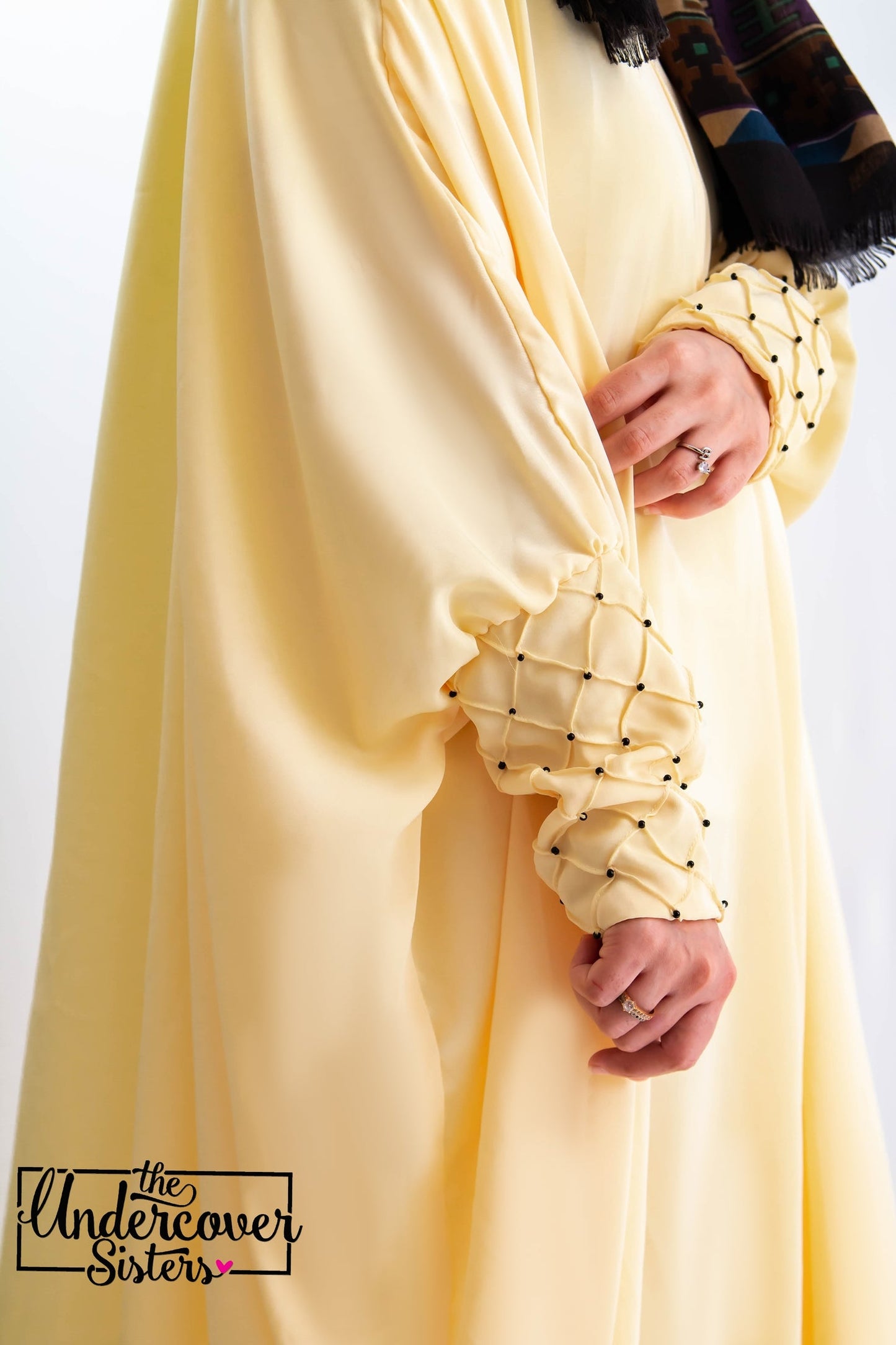 Bead Detailing Kaftan