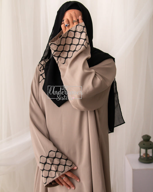 Style Stamp - Block-Printed Abaya