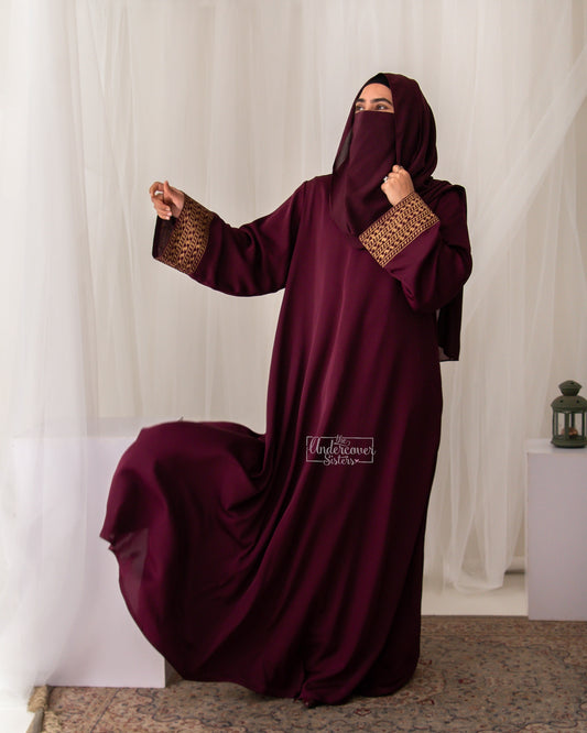 Pattern Play- Block-Printed Abaya