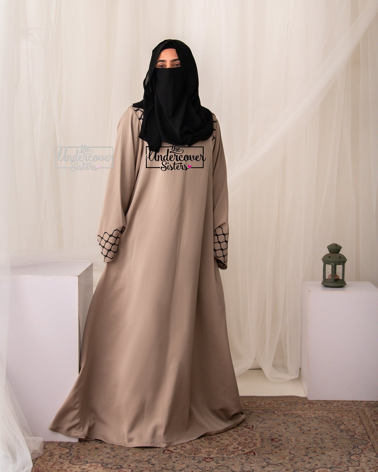 Style Stamp - Block-Printed Abaya