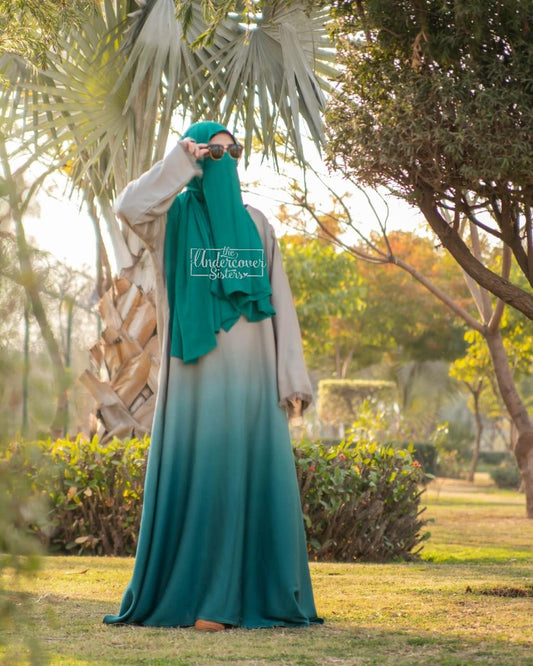 Teal Ombre