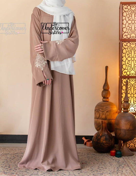 Jewelled Weave - Dusky Nude