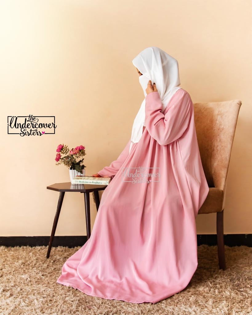 Basic Abaya - Pink Georgette