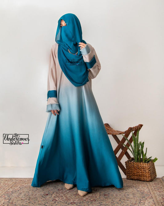 Turquoise Blue Ombré