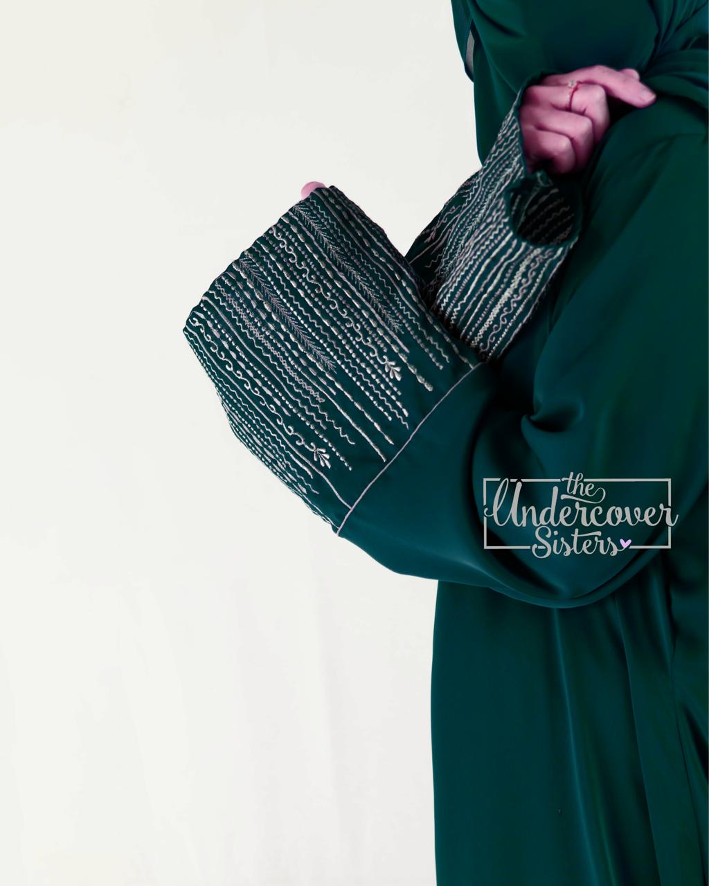 Embroidered Sleeves Abaya