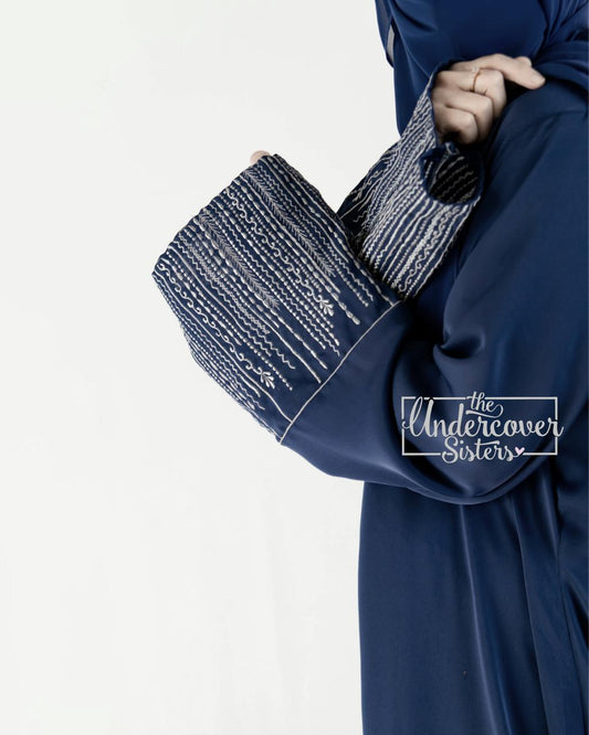 Embroidered Sleeves Abaya