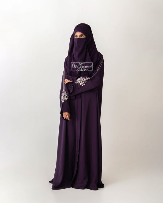 Jewelled Weave - Dark Purple