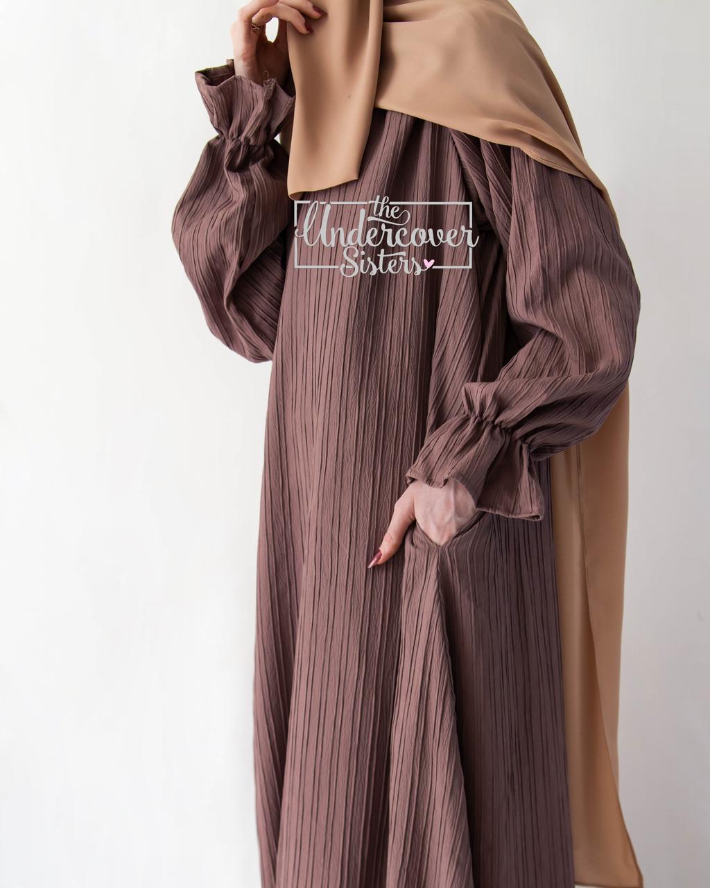 Hijab & Naqab Set-Nude