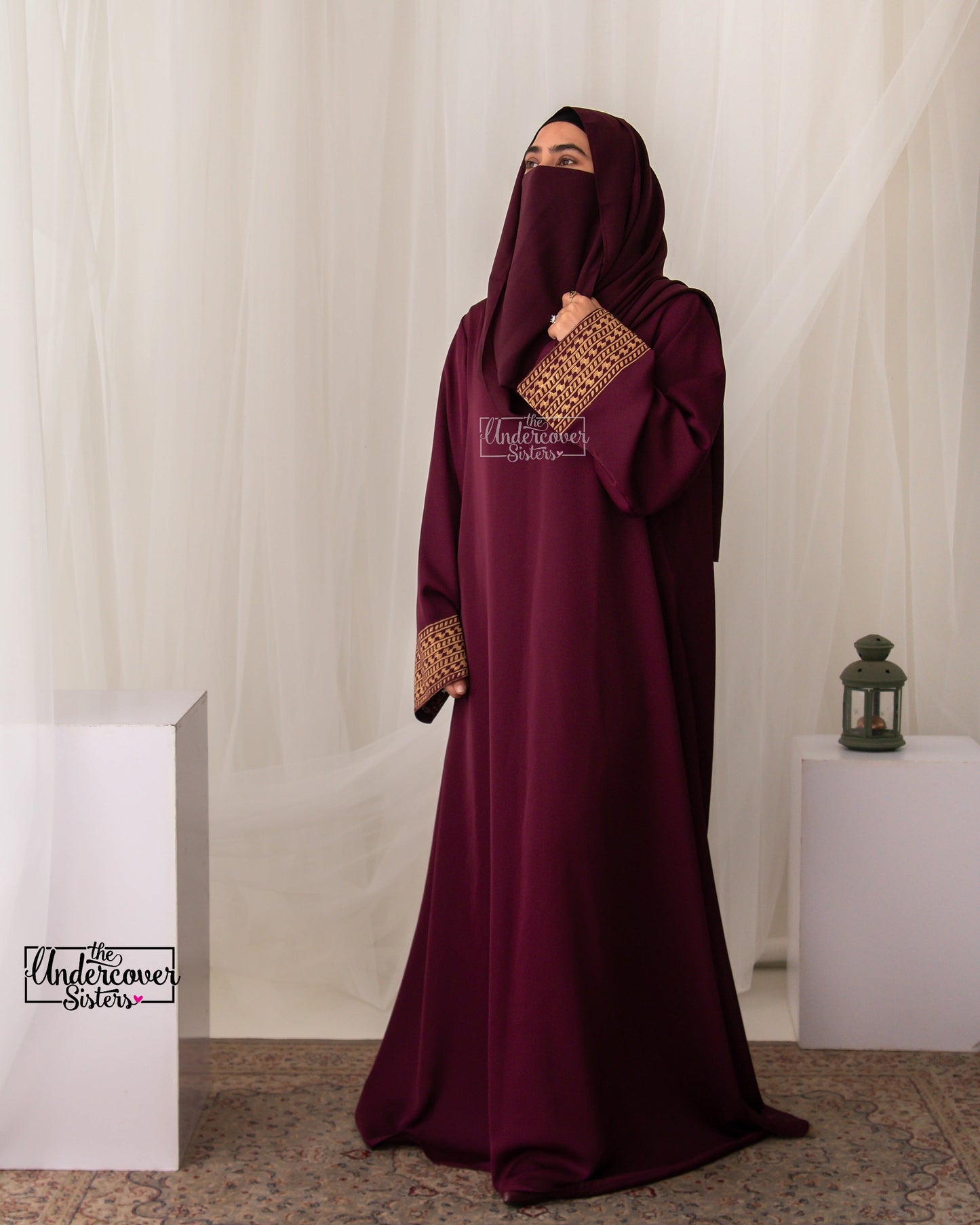 Pattern Play- Block-Printed Abaya