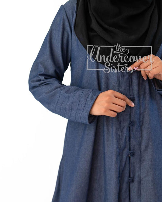 Denim Abaya